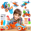 GeniusBuilder – Bouw- & STEM Speelset met 132 Onderdelen