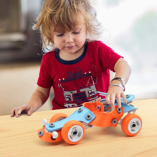 GeniusBuilder™ – Bouw- & STEM Speelset met 132 Onderdelen