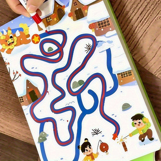 MazeMaster™ – 64-pagina Doolhof Trainingsboek