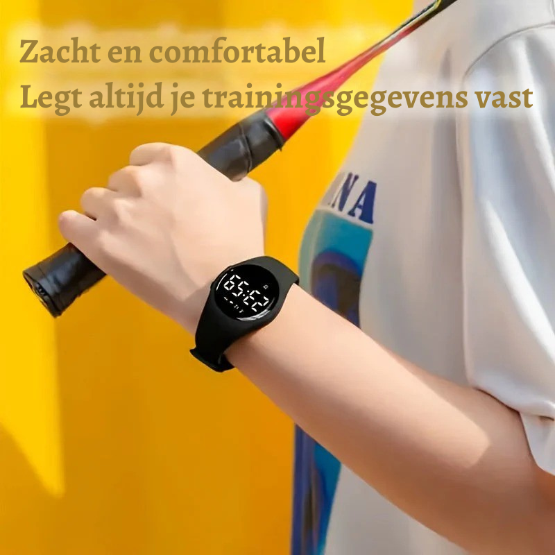 TimeBuddy™ – Schattig Unisex Sporthorloge – Waterdichte Digitale Fitness Tracker