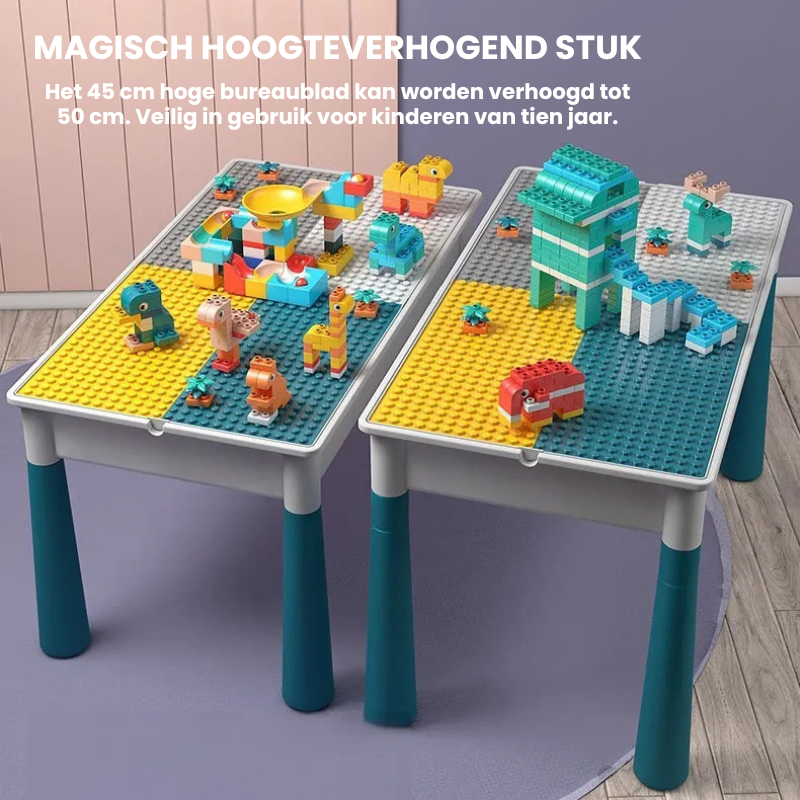 MultiPlay™ – 6-in-1 Speeltafel – Creatief & Educatief Speelcentrum