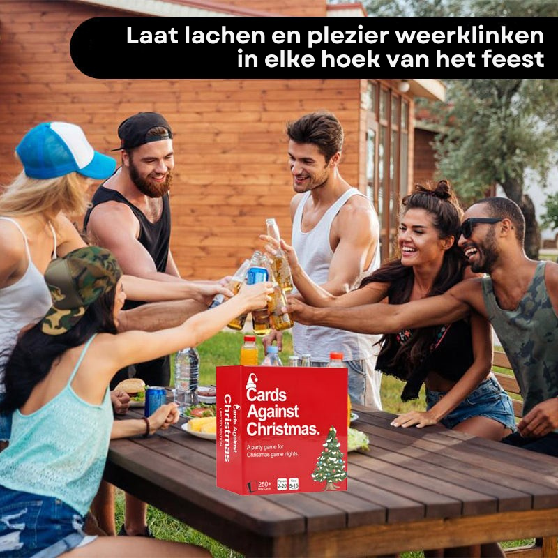 HolidayLaughs™ – Kerst Kaartspel voor Hilarische Avonden