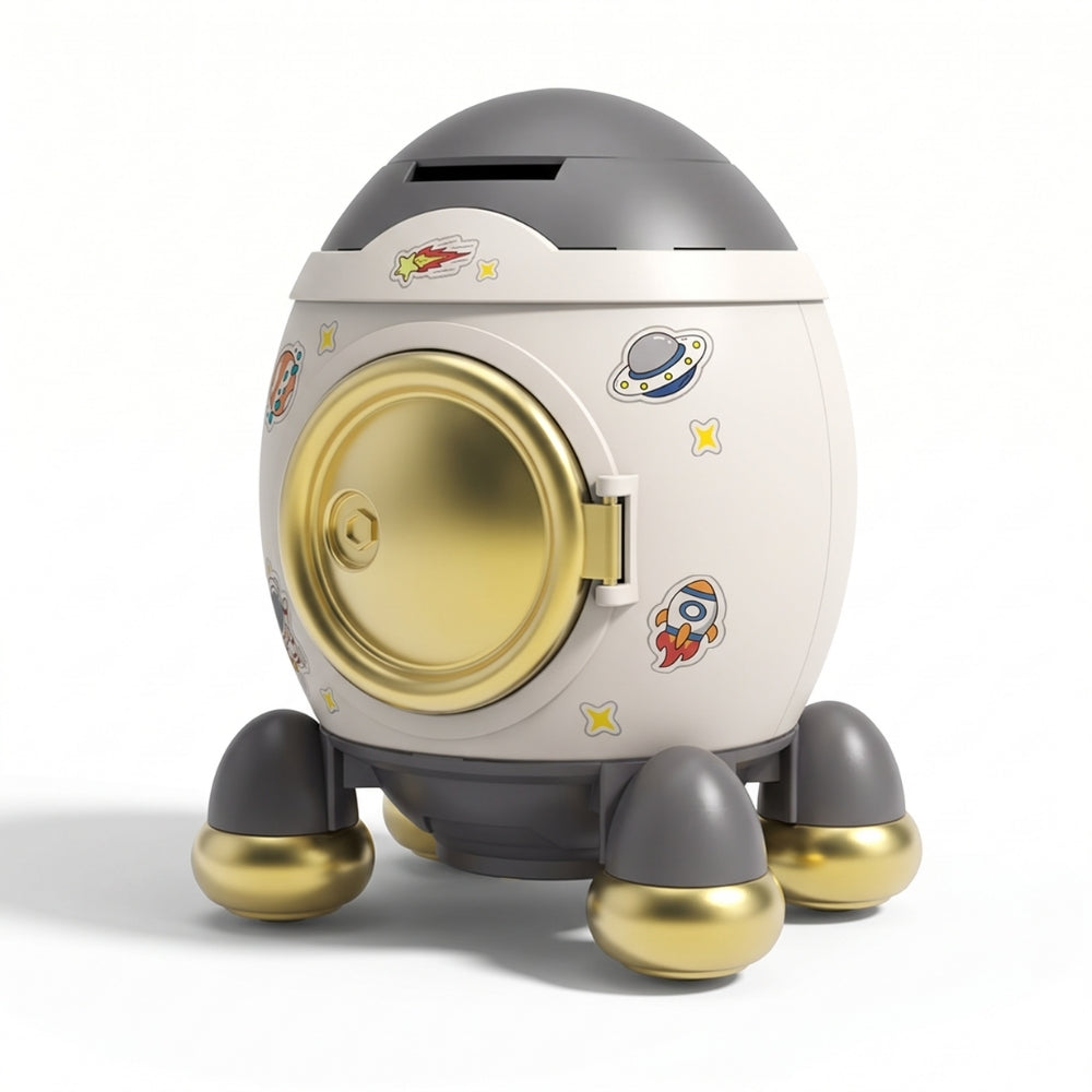 RocketSave – Raket Spaarpot met Sleutel
