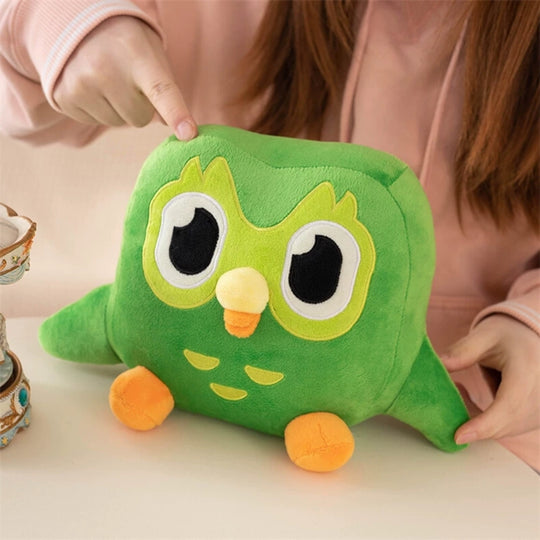 <font dir="auto" style="vertical-align: inherit;"><font dir="auto" style="vertical-align: inherit;">Nouveau produit transfrontalier : Duo, la peluche de Duo le hibou, cadeau peluche hibou vert</font></font>