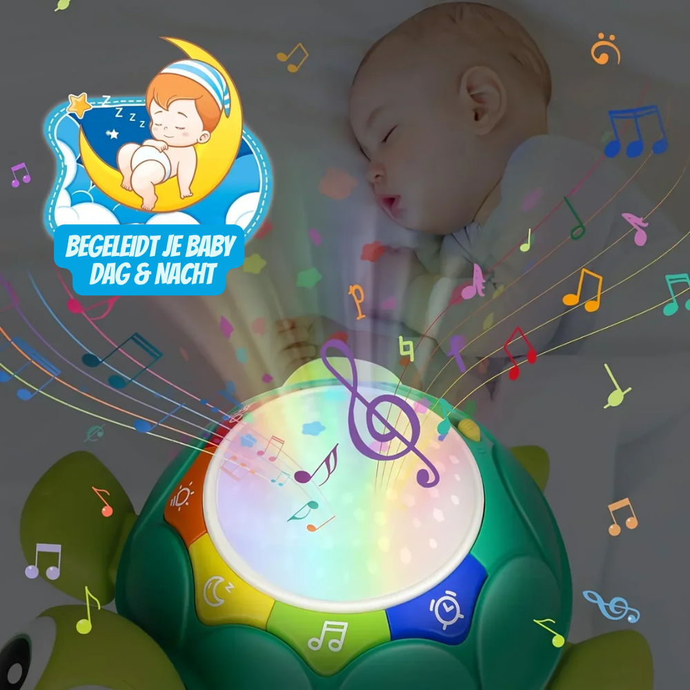 StarTurtle – Baby Sterprojector met Muziek en Licht