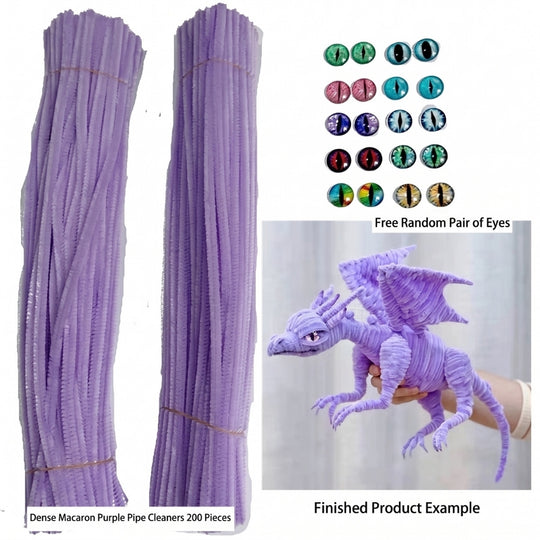 <font dir="auto" style="vertical-align: inherit;"><font dir="auto" style="vertical-align=" inherit>Kit de matériel pour poupée dinosaure en cure-pipe torsadé, matériaux de bricolage, bandes de peluche, cure-pipes créatifs en gros</font></font>