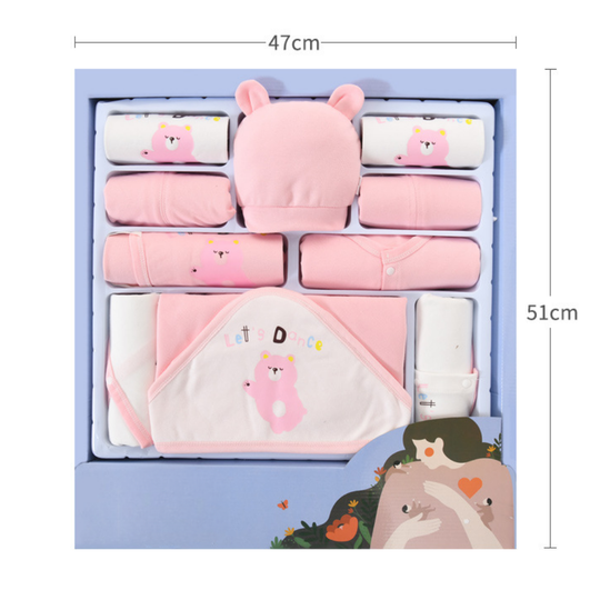 PuppyNest – Luxe Baby Cadeauset van Katoen
