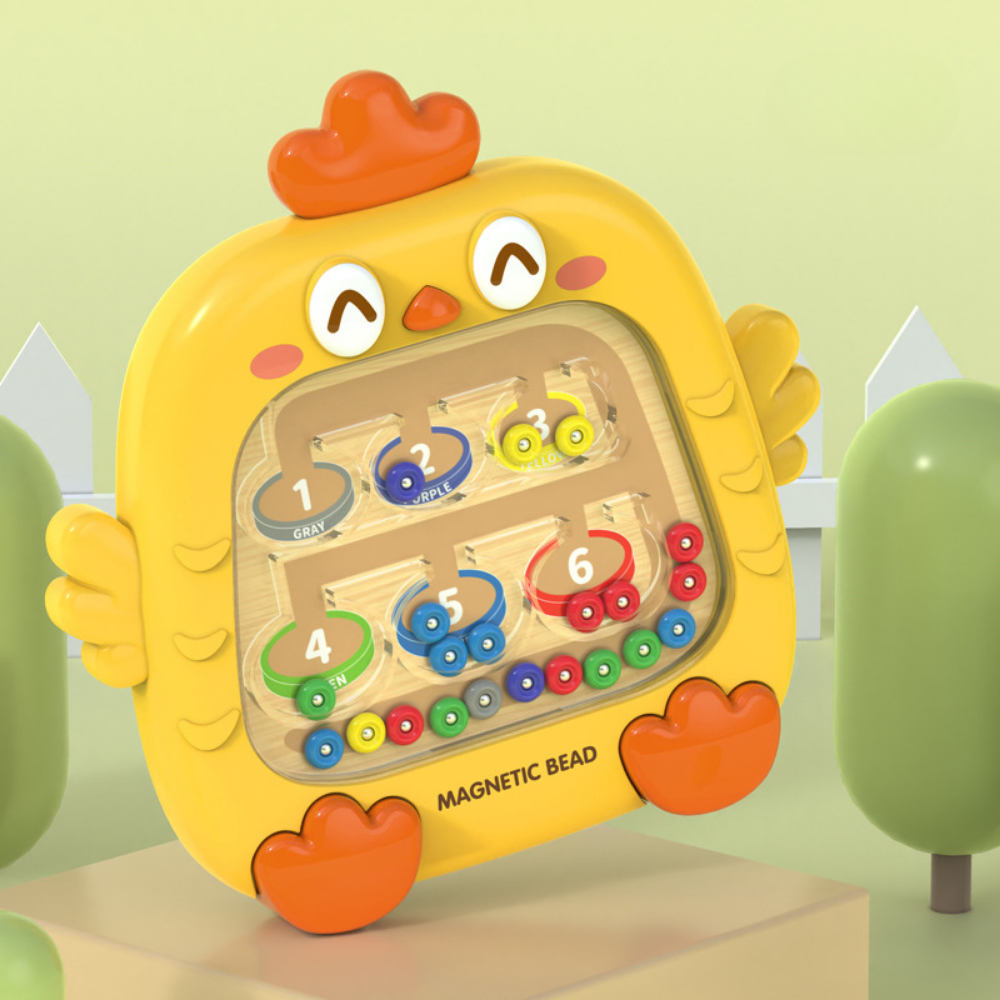 ChickMaze – Magnetisch Speelgoed met Kleuren- en Telspel