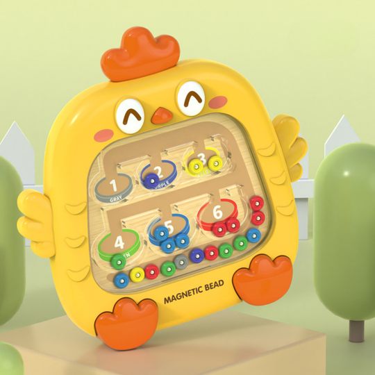 ChickMaze – Magnetisch Speelgoed met Kleuren- en Telspel