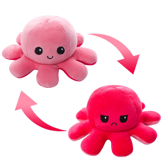 MoodFlip – Omkeerbare Octopus Knuffel