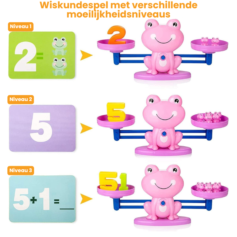 SmartPlay – Pop-up Dieren & Kikker Balansspel