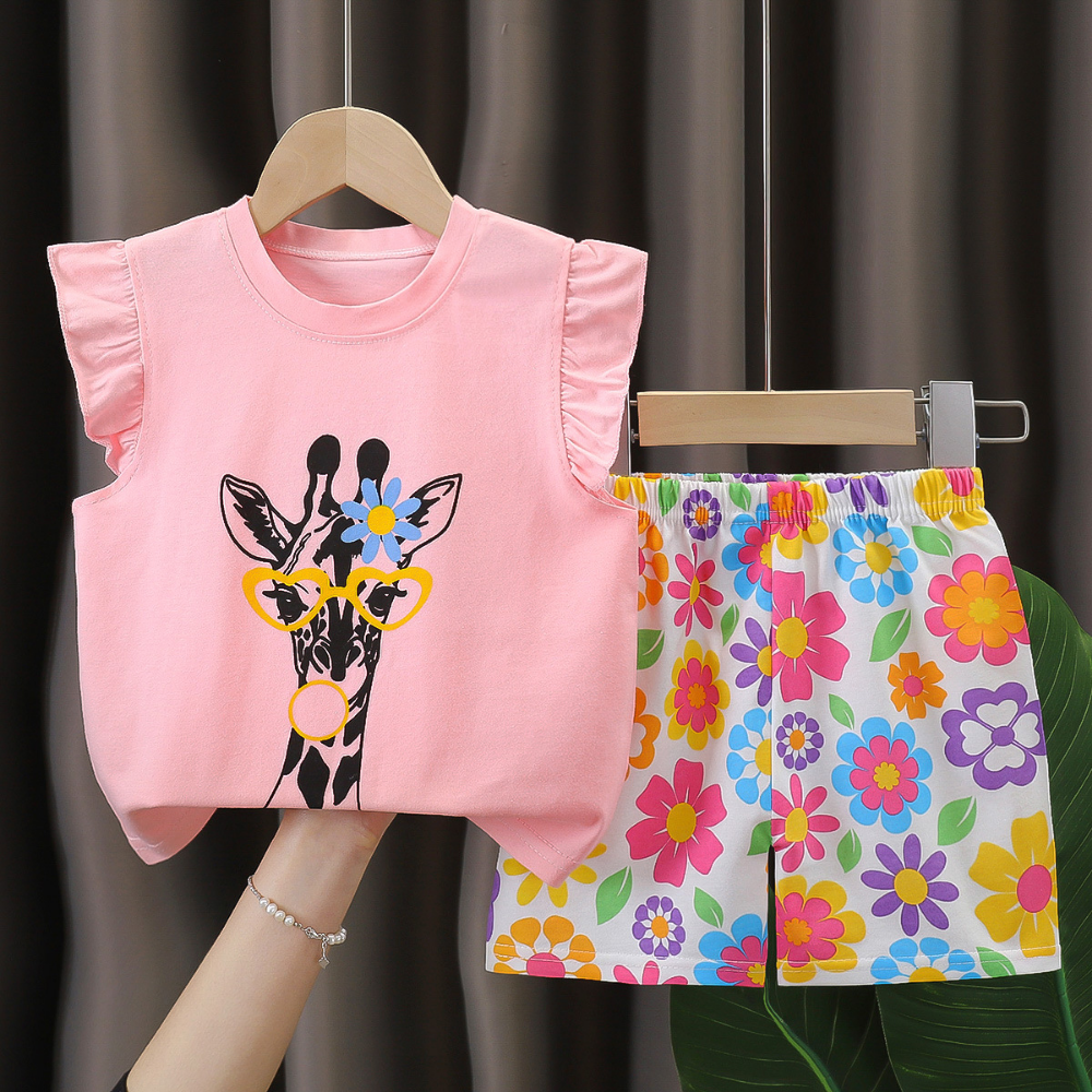 SunnySprout – Meisjes Zomerset met Ruches