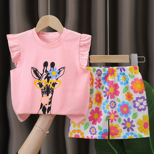 SunnySprout – Meisjes Zomerset met Ruches