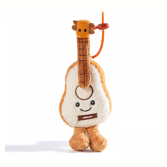 StringCharm – Pipa, Gitaar & Viool Knuffel Sleutelhanger