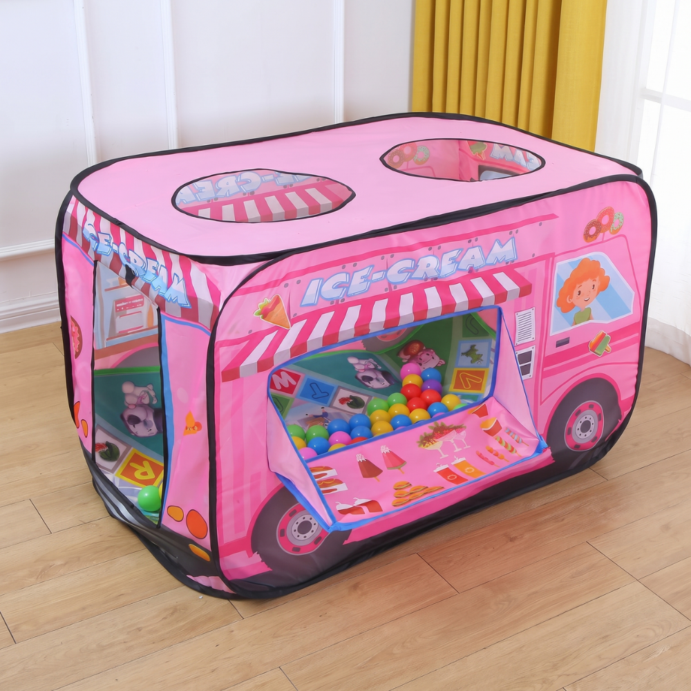 IceCreamVan – Tente de jeu en forme de camion de glaces