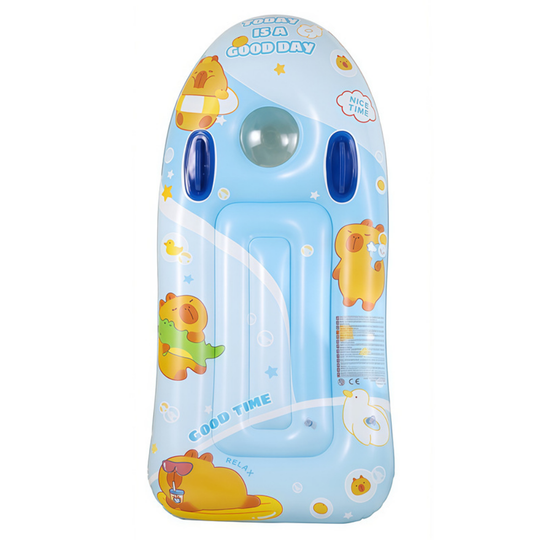 AquaPeek – Opblaasbaar Baby Zwemvlot met Transparant Kijkvenster