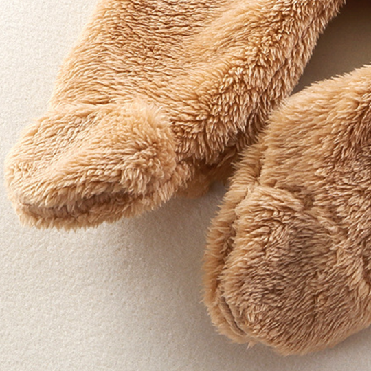 SnugglePaws – Zachte Fleece Baby Onesie met Dierenontwerp