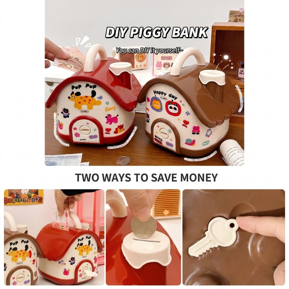 SaveHouse – Huisvormige Spaarpot