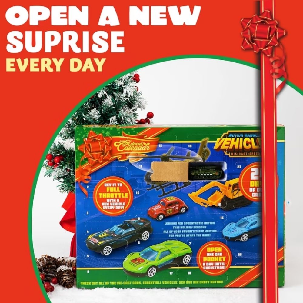 AutoCountdown – Adventskalender met Autofiguren