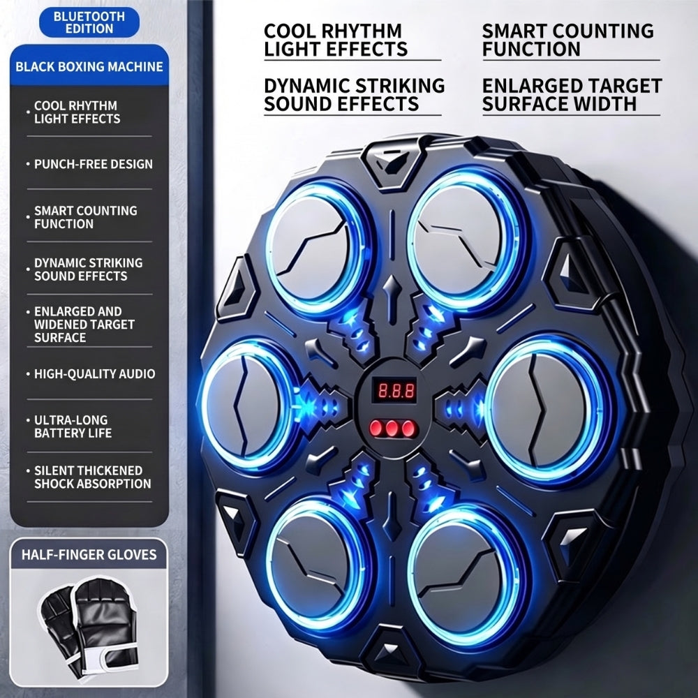 BoxingBeat – Interactieve Boksmachine met Licht en Ritme