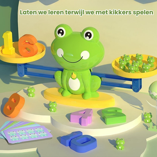 EduPlay – Pop-up Dieren & Kikker Balansspel