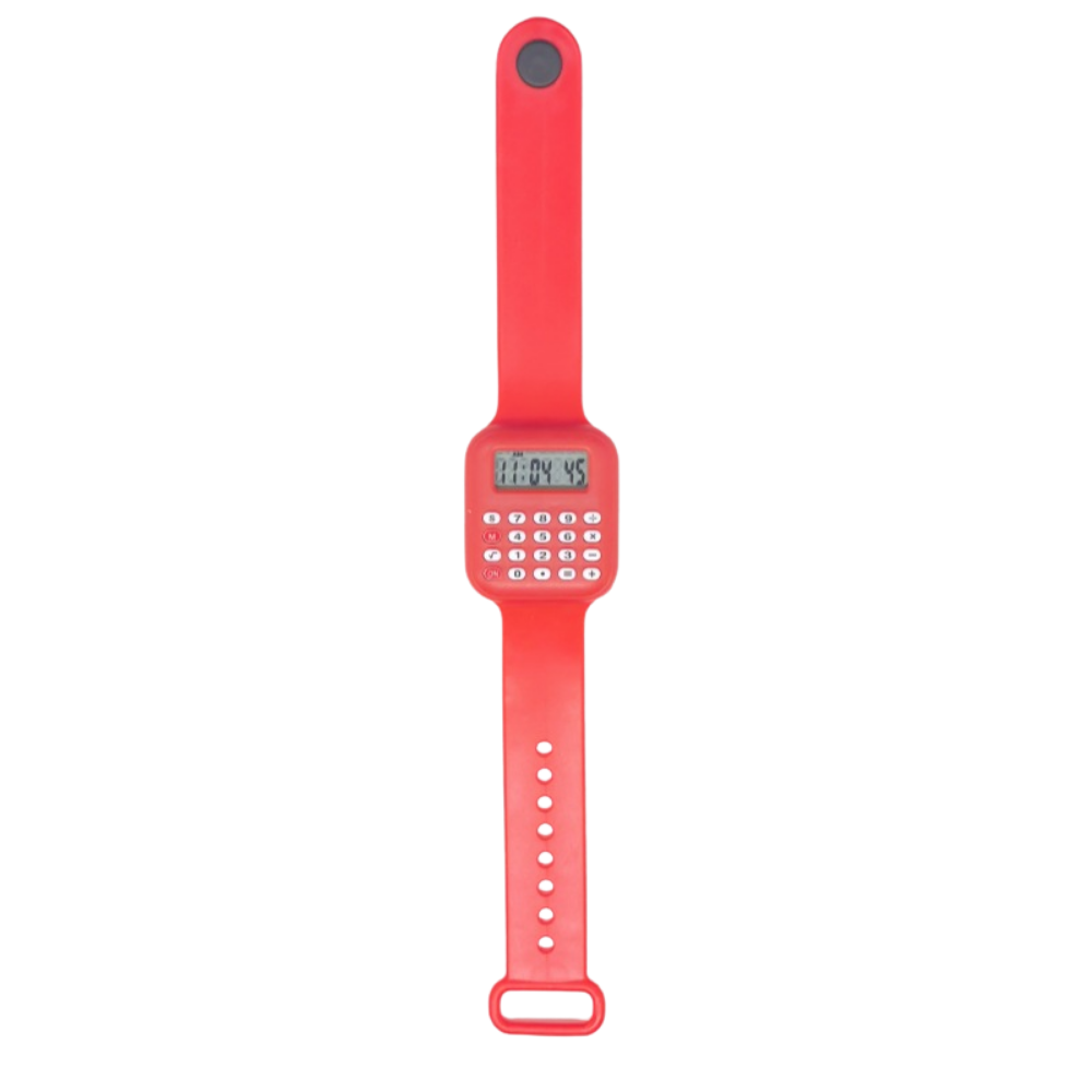 RetroCalc – Digitale Calculator Horloge voor Studenten