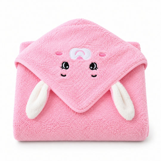 TinyCuddle – Cartoon Badcape voor Baby's