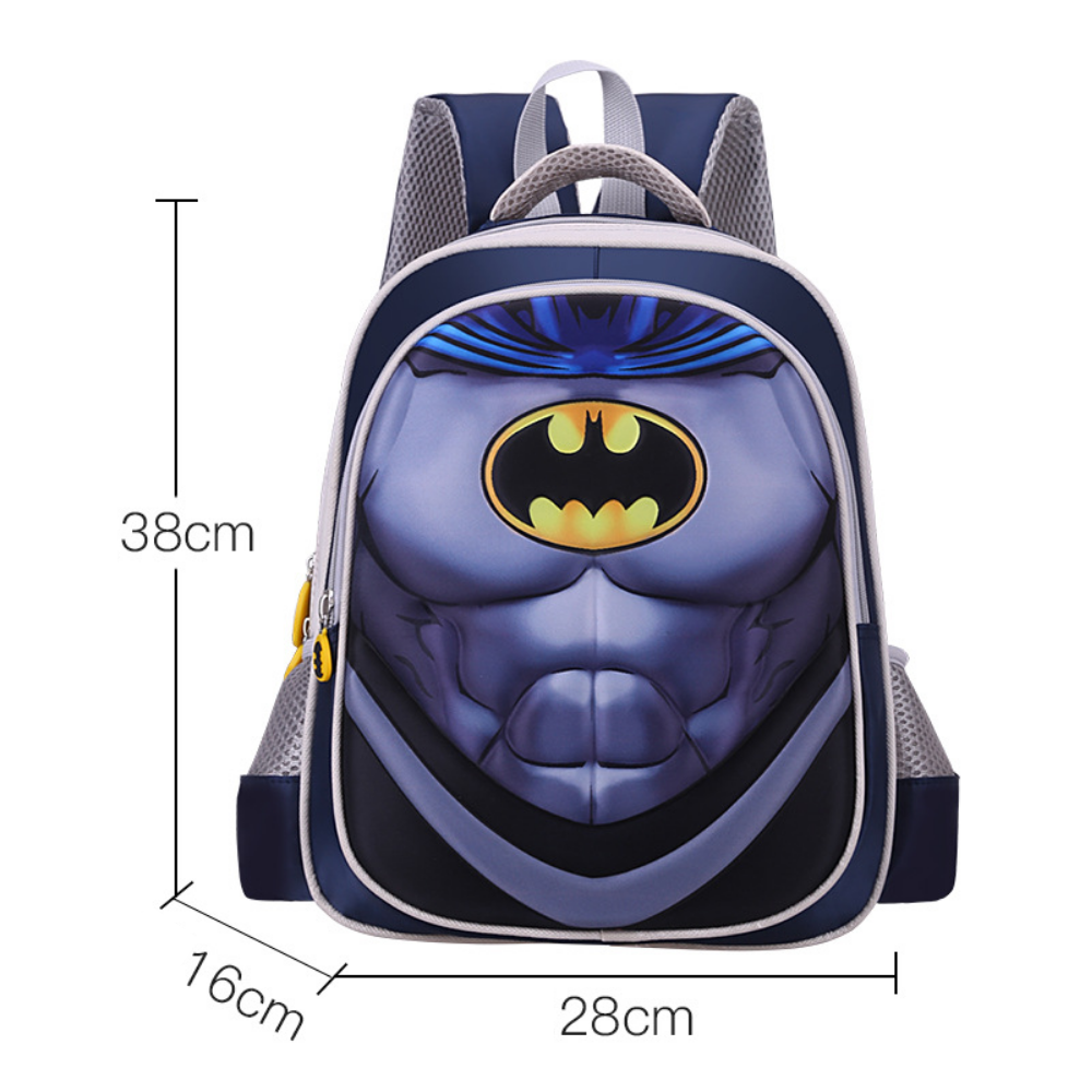 HeroShell – 3D Schoolrugzak voor Jongens