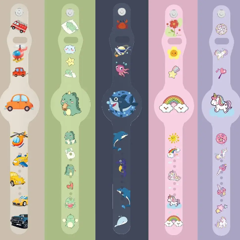 DinoSafe™- Airtag Armband – Veiligheidsarmband voor Kinderen met GPS