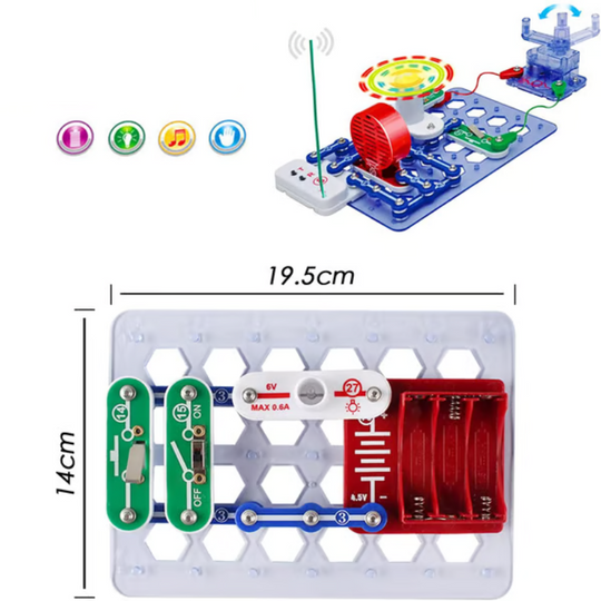 CircuitMaster™ – Elektronische Bouwset met 300 Experimentele Projecten