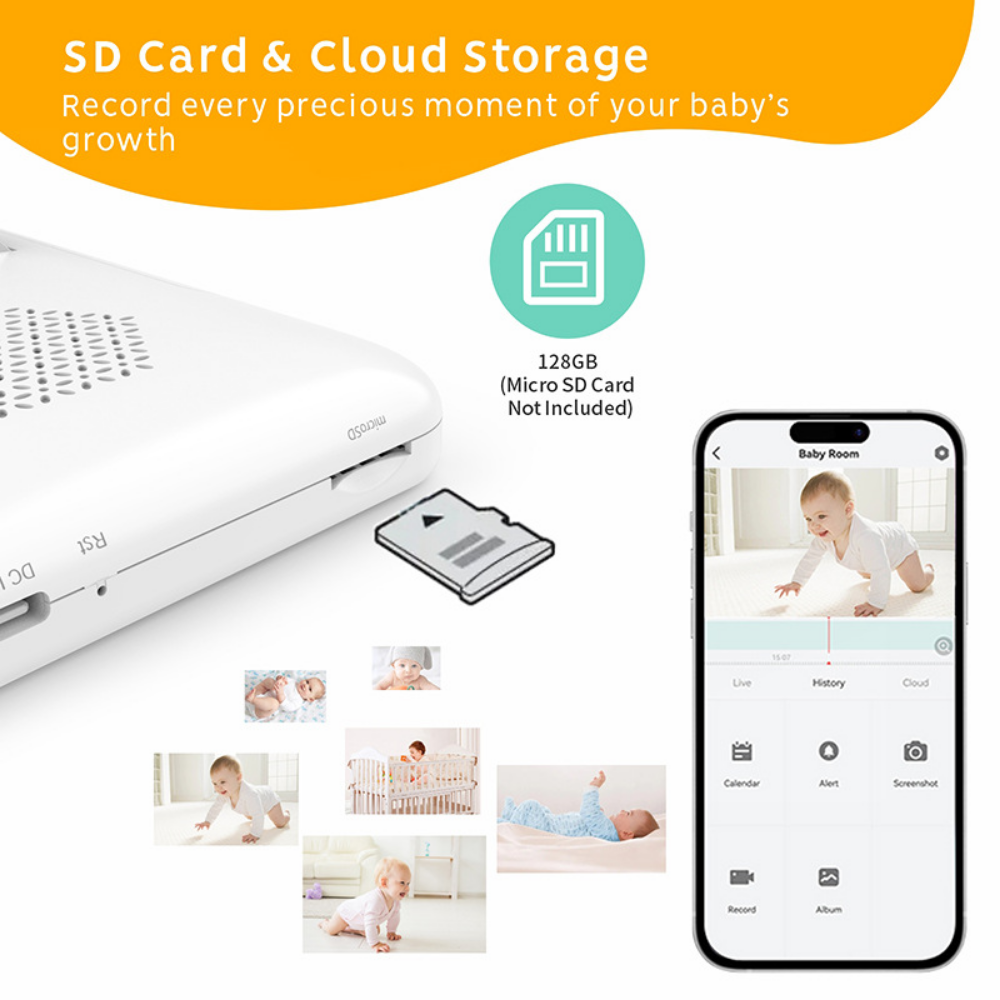 BabyConnect – Slimme Babyfoon met Camera