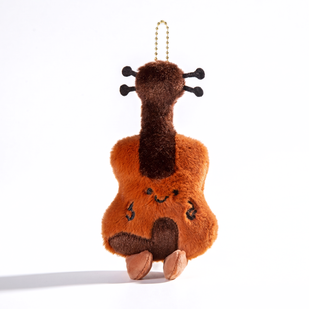 StringCharm – Pipa, Gitaar & Viool Knuffel Sleutelhanger