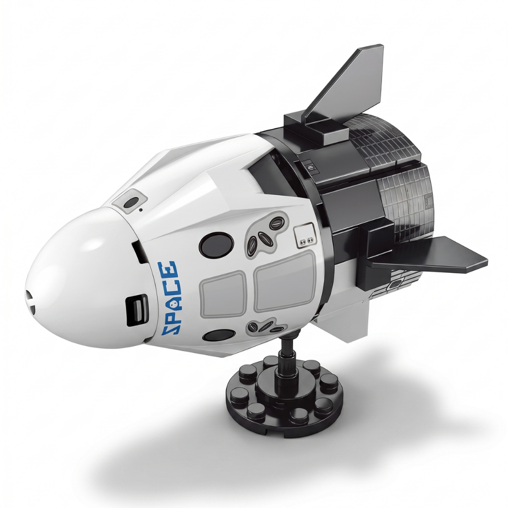 GalaxyBuilder – Ruimte Shuttle, Raket & Spacecraft Bouwset (79–130 Stuks)