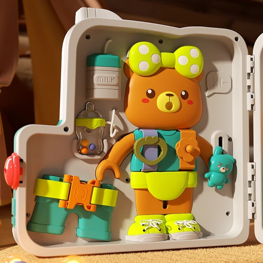 <font dir="auto" style="vertical-align: inherit;"><font dir="auto" style="vertical-align: inherit;">Jouets éducatifs Montessori Busy Board pour bébés et tout-petits de 1 à 3 ans : Jouets éducatifs précoces pour la motricité fine</font></font>