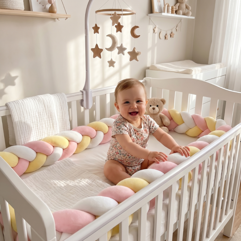 DreamWeave – Handgeweven Baby Bumper