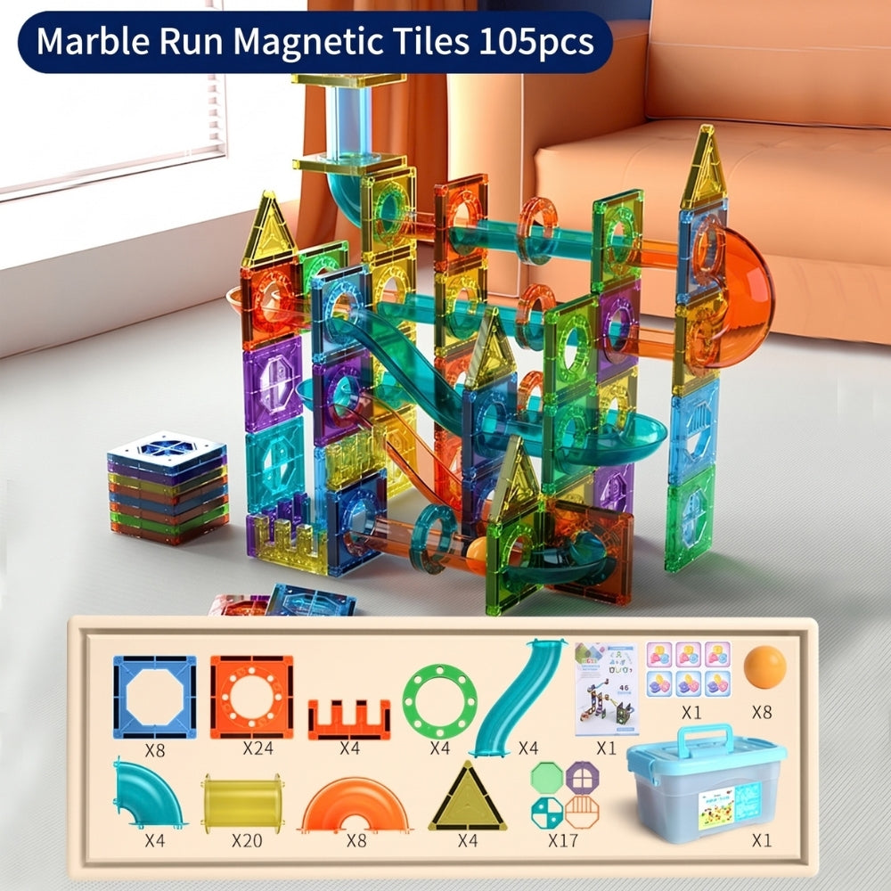 PrismTrack – Magnetische Knikkerbaan Bouwset