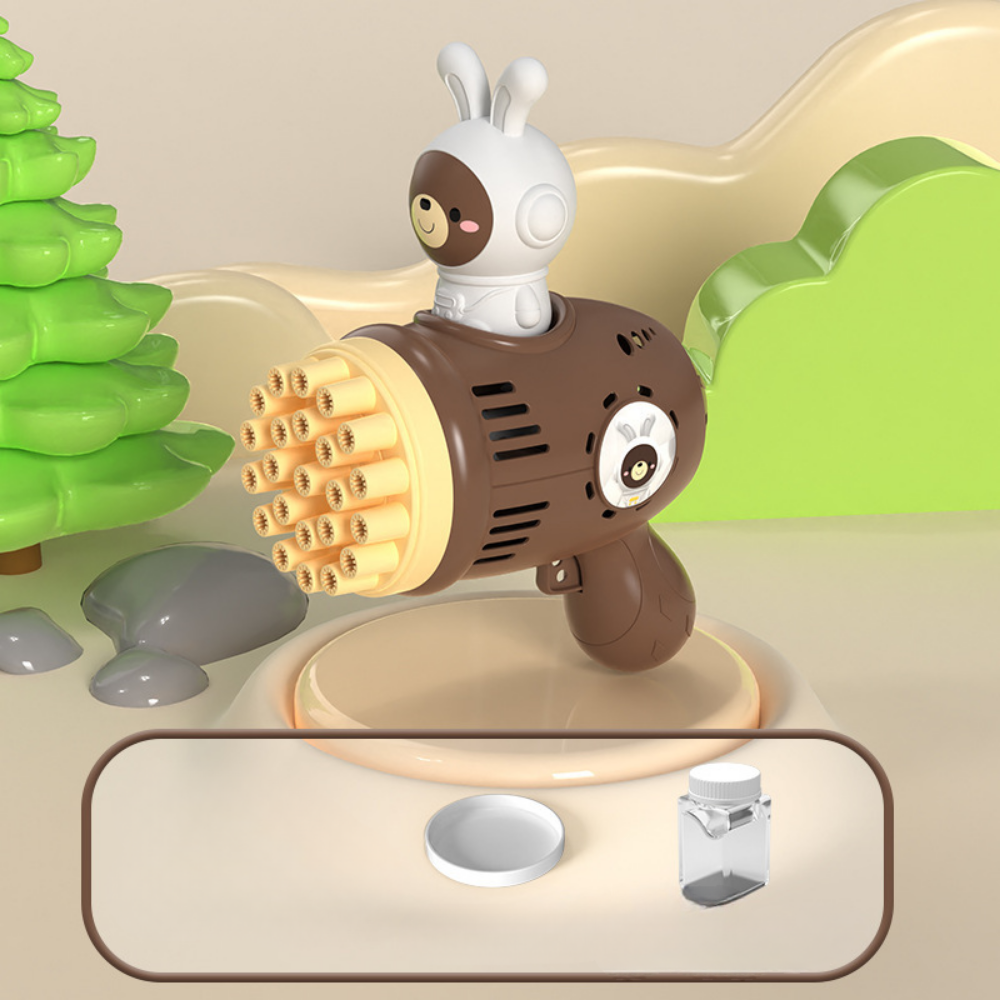 BubbleBlitz – Automatisch Bellenpistool voor Kinderen