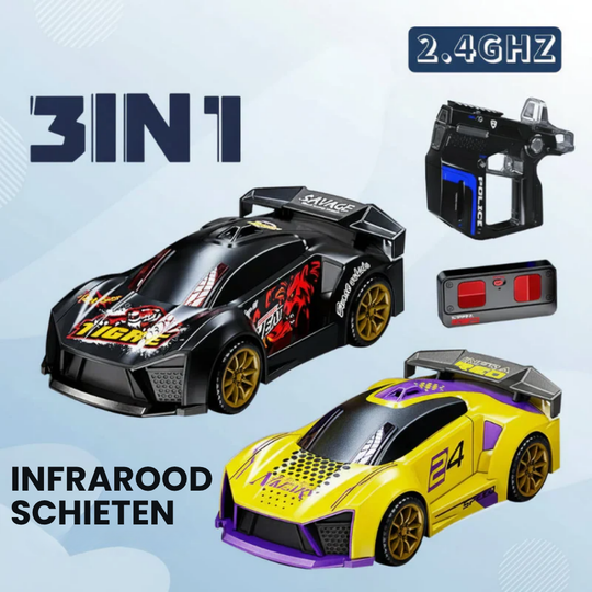 StuntRacer – RC Stuntauto met Schietspel