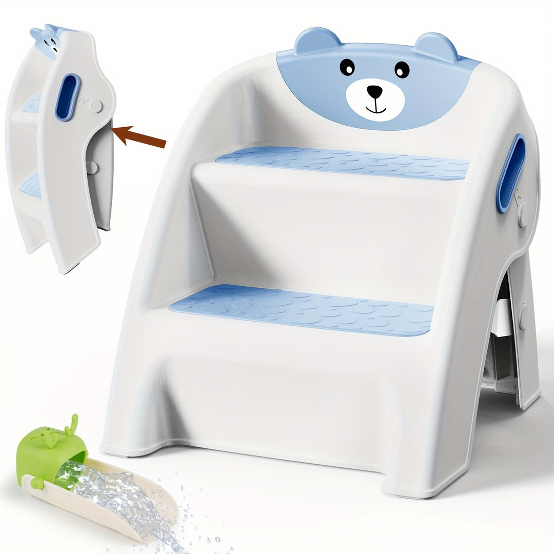 BearStep™ – Opvouwbaar 2-Staps Peuterkrukje