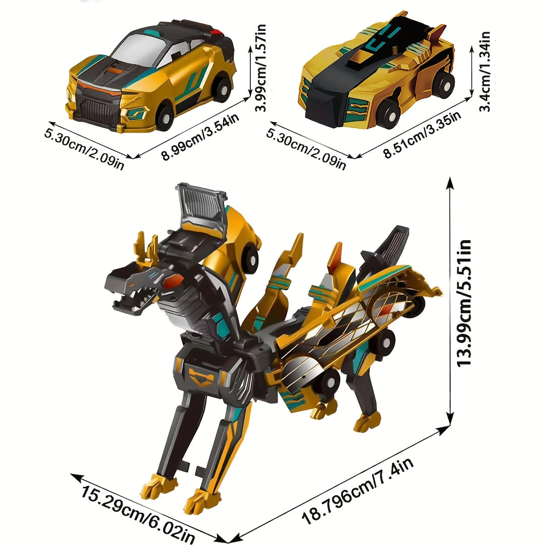 DinoCrash™ – Transformeerbare Dino Auto