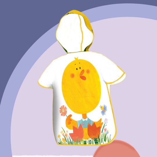 SunnyWrap – Microvezel Strandponcho voor Kinderen