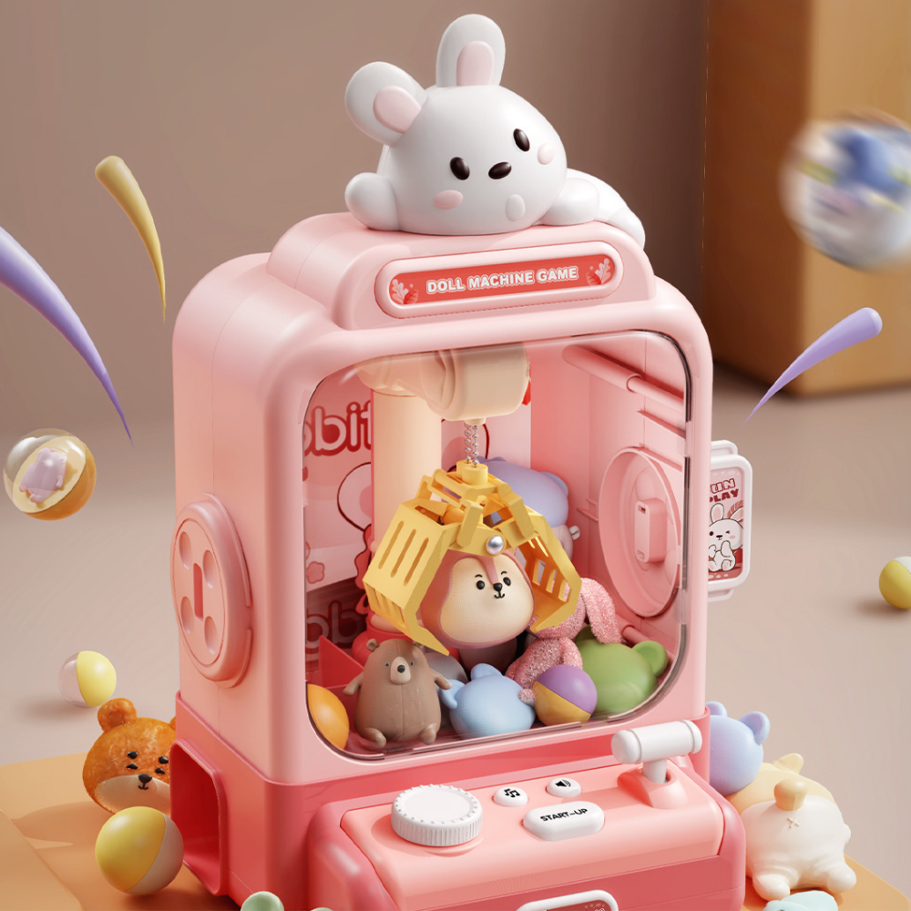 <font dir="auto" style="vertical-align: inherit;"><font dir="auto" style="vertical-align: inherit;">Jouet transfrontalier grue pour enfants, usage domestique, grue électrique, petite machine à gashapon, mini grue</font></font>