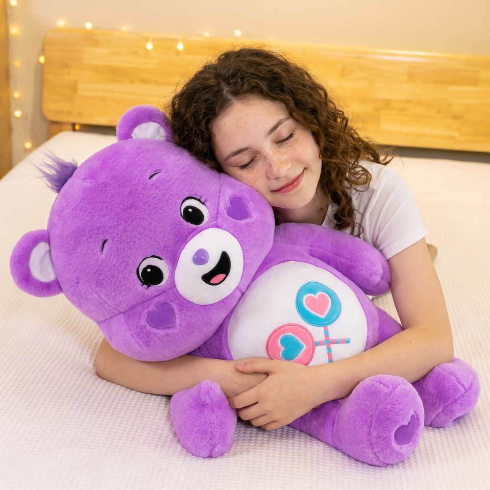 RainbowCuddle – Peluche Ours Coloré