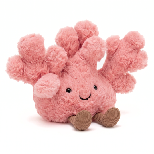 NatureCuddle – Koraal & Bloesem Knuffel
