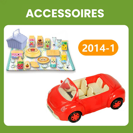 TinyVilla™ – 1:12 Poppenhuis Meubelpakket – Keuken & Dinette