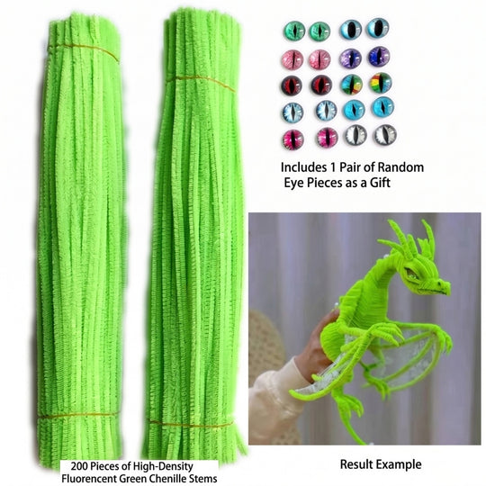 <font dir="auto" style="vertical-align: inherit;"><font dir="auto" style="vertical-align=" inherit>Kit de matériel pour poupée dinosaure en cure-pipe torsadé, matériaux de bricolage, bandes de peluche, cure-pipes créatifs en gros</font></font>