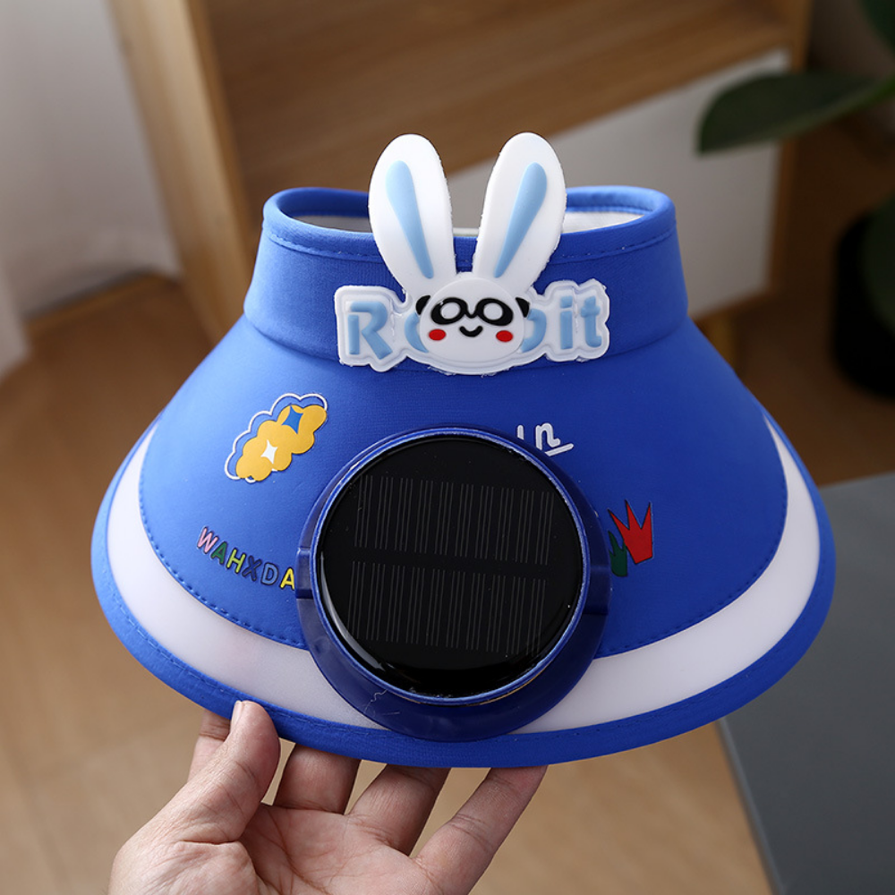 SunnyBreeze – Kinder Zonneklep met Ventilator