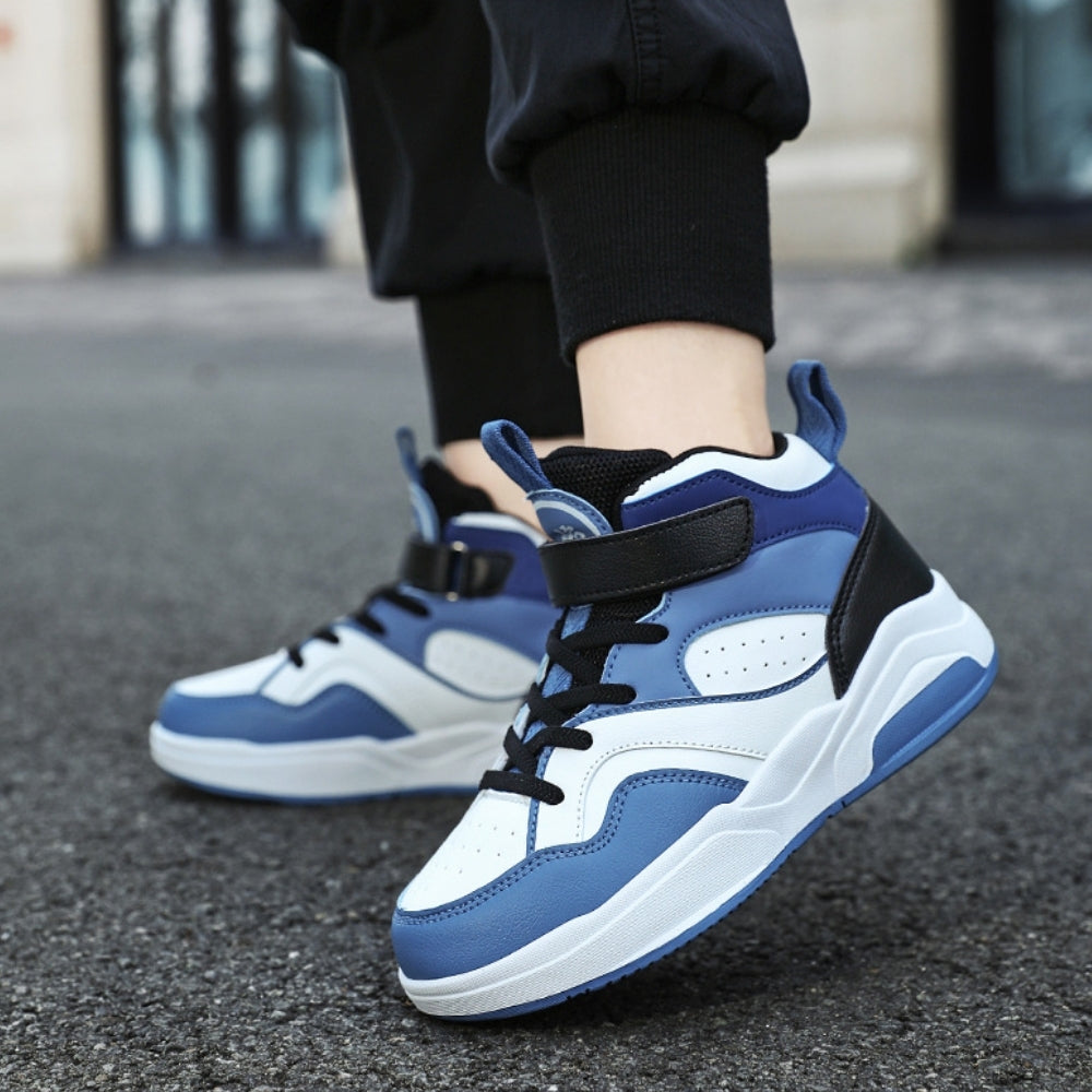 <font dir="auto" style="vertical-align: inherit;"><font dir="auto" style="vertical-align: inherit;">Chaussures de basket en cuir pour garçons, chaussures de sport pour enfants, baskets, chaussures pour enfants</font></font>