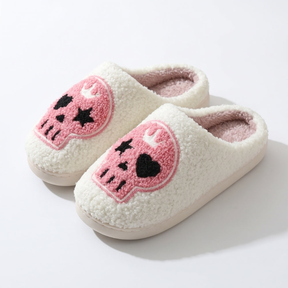 SpookStep – Pluizige Pantoffels met Halloweenmotieven