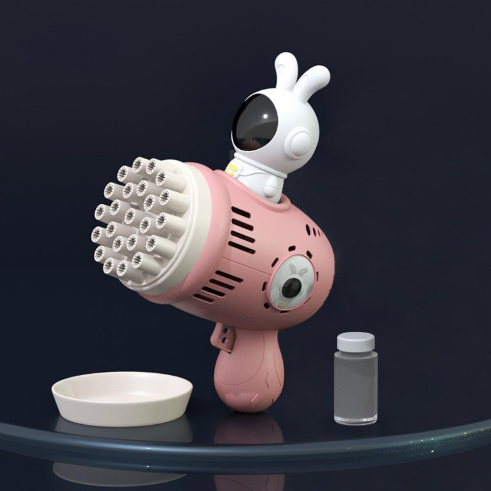 BubbleBlitz – Automatisch Bellenpistool voor Kinderen